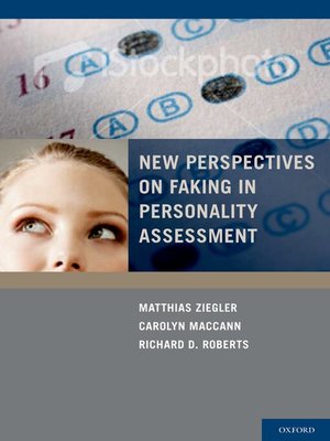 cover image of New Perspectives on Faking in Personality Assessment